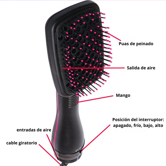 Cepillo 3 en 1